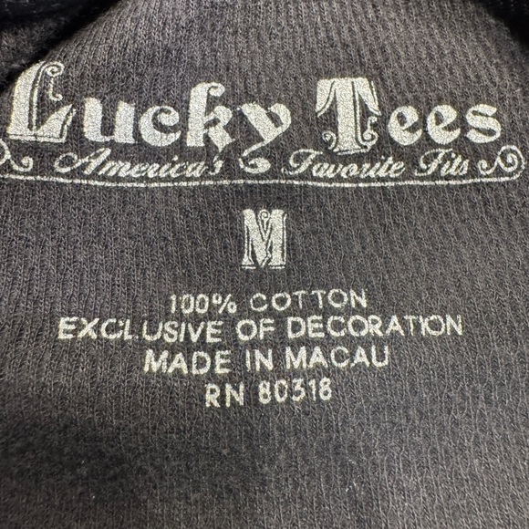 Black boho embroidered long sleeved tee - Picture 7 of 7